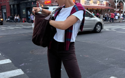 This Chic Color Pairing Is Cooler Than Beige and Black and Set to Dominate Fall Outfits