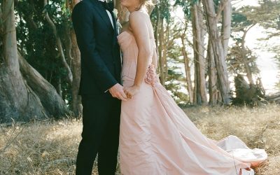 A Blush Wiederhoeft Look and a “Haunted Saloon” After-Party Made This California Wedding Unforgettably Personal