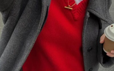 I Know You’re Stylish If You’re Wearing Knitwear in This Chic Colour Instead of Black or Brown Right Now