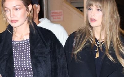 Here’s Every Winter 2025 Trend Taylor and Gigi Just Wore With Their Chic Black Coats in NYC
