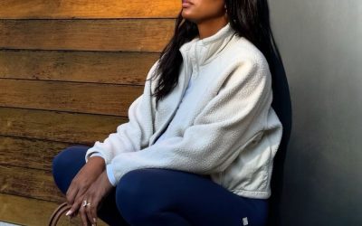 The Non-Black and Non-Boring Leggings Trend That Actually Looks Best With White Trainers