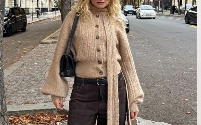 Everywhere I Look, Stylish People Are Wearing The Subtly Chic Cardigan Trend That Feels So Expensive