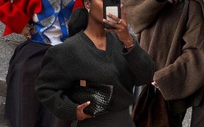 Is it Just Me, or Is Every Cool Girl From NYC to London Wearing These 8 Sweater Trends Instead of a “Boring” Cardigan?